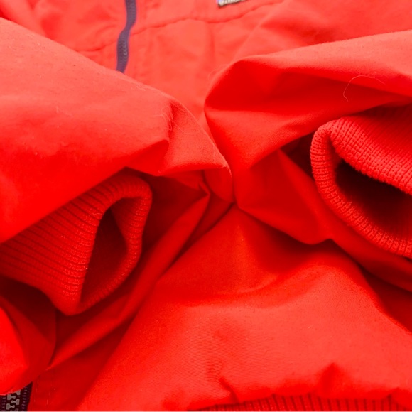 Vintage Patagonia Red Medium Heavy Duty Fleece-lined Bomber Jacket - Picture 5 of 8